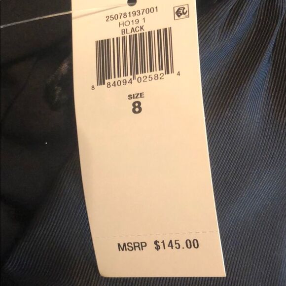 Ralph Lauren black midi dress size 8 - Picture 7 of 9